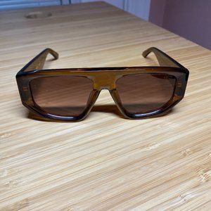 Dezi Backtrack Sunglasses in Amber Honey Faded